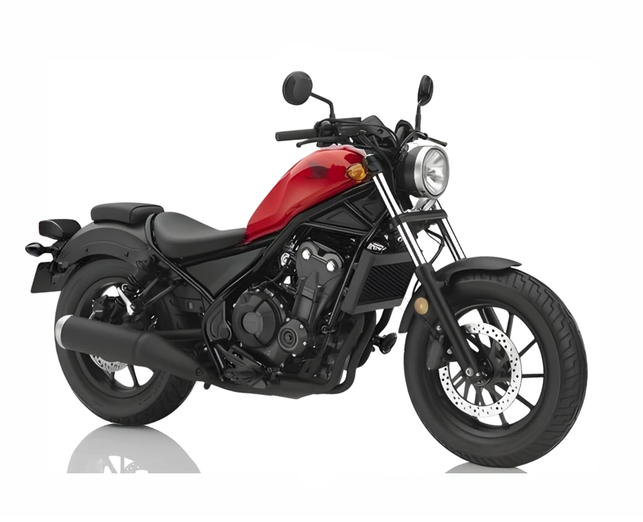 Image of a Honda Rebel 500 Motorbike